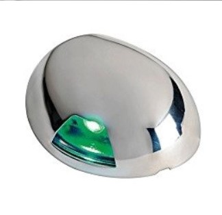 SEA-DOG LED navigačné svetlo s nerezovým telom - pravobok