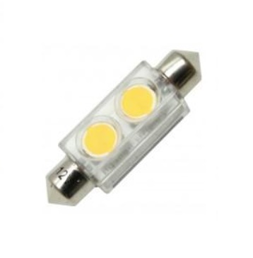 SMD LED Žiarovka, 2x Chip Smd Led - 38 mm