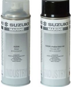 SUZUKI farba šedá na motor v spreji - 400 ml