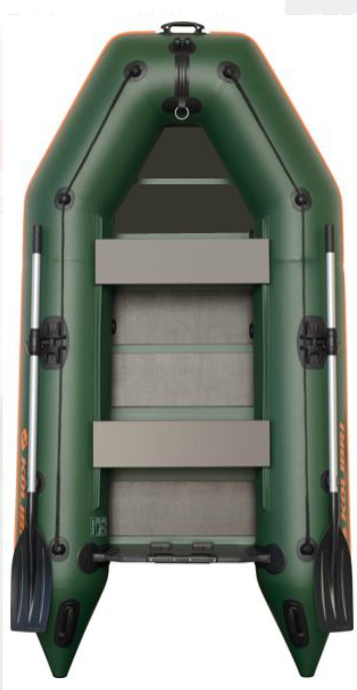 KOLIBRI KM-280 nafukovací čln s lamelovou podlahou - zelený