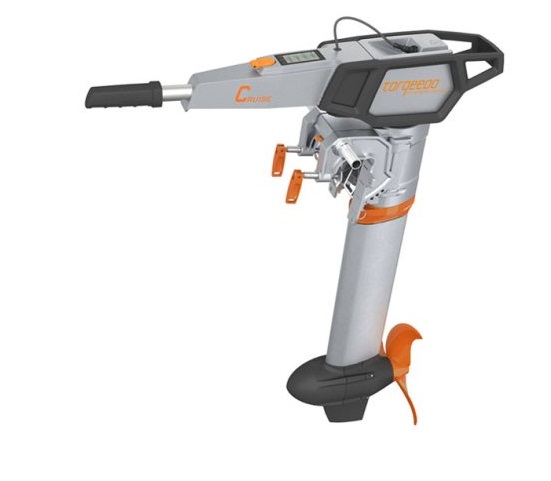 Torqeedo Cruise 2.0 TL - ovládanie na páke