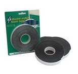 PSP Vinyl Bear Foam čierna penová páska na tesnenie 25 mm x 6 mm x 3m