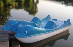 AQUA SYBB Vodný bicykel  DWB-04 - 395x160x80cm