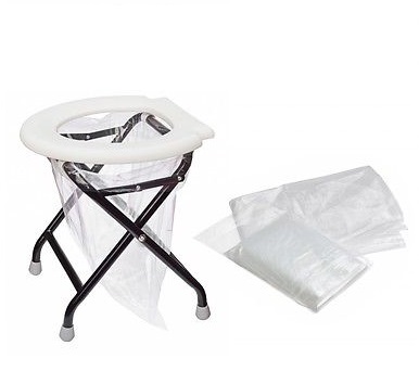 Vrecia k prenosnému WC - 12 ks