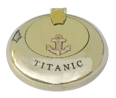 Vreckový popoľník  Titanic 6 cm
