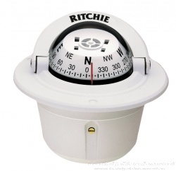 Vstavaný kompas RITCHIE F-50W pre motorové člny