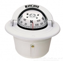 Vstavaný kompas RITCHIE F-83W pre motorové člny a plachetnice