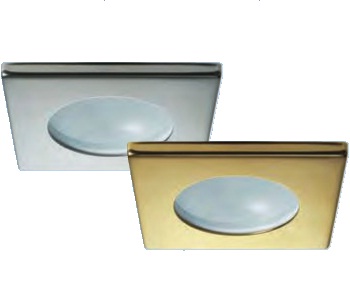 Vstavané stropné svetlo Bernard - zlatá farba