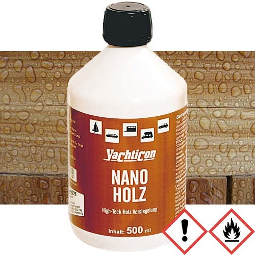 YACHTICON Nano Holz -ošetrovanie drevených povrchov, 500 ml