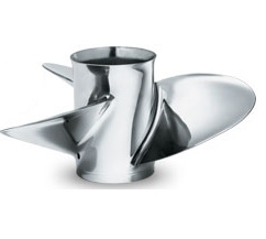 Yamaha oceľová lodná vrtula, FL150, FL 200, 3 x 13-3/4 x 21