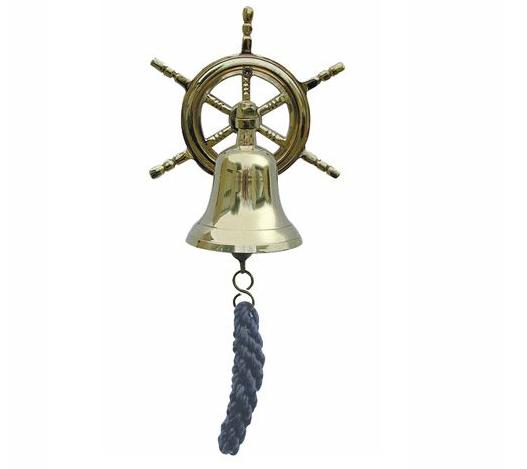 Závesný zvon s kormidlom 7,5 cm