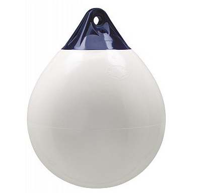 Značkovacia a ponorná bója, biela