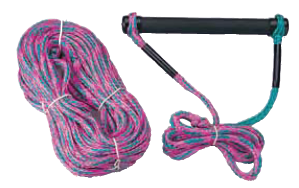 Ťažné lano s hliníkovou rukoväťou pre vodné lyže - 23,5 m