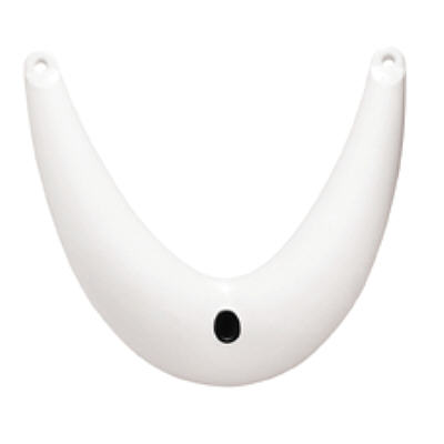 Čelový fender biely 530 x 520 mm