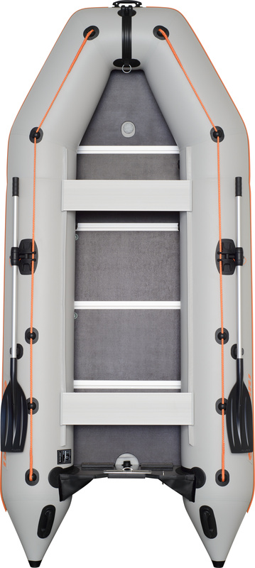 KOLIBRI KM-360 D, vystužená drevená podlaha - sivý