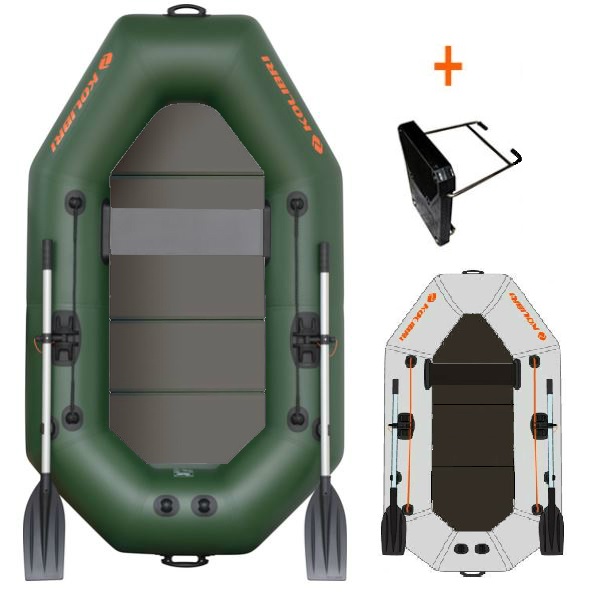 KOLIBRI K-220 TP nafukovací čln s pevnou podlahou + držiak motora