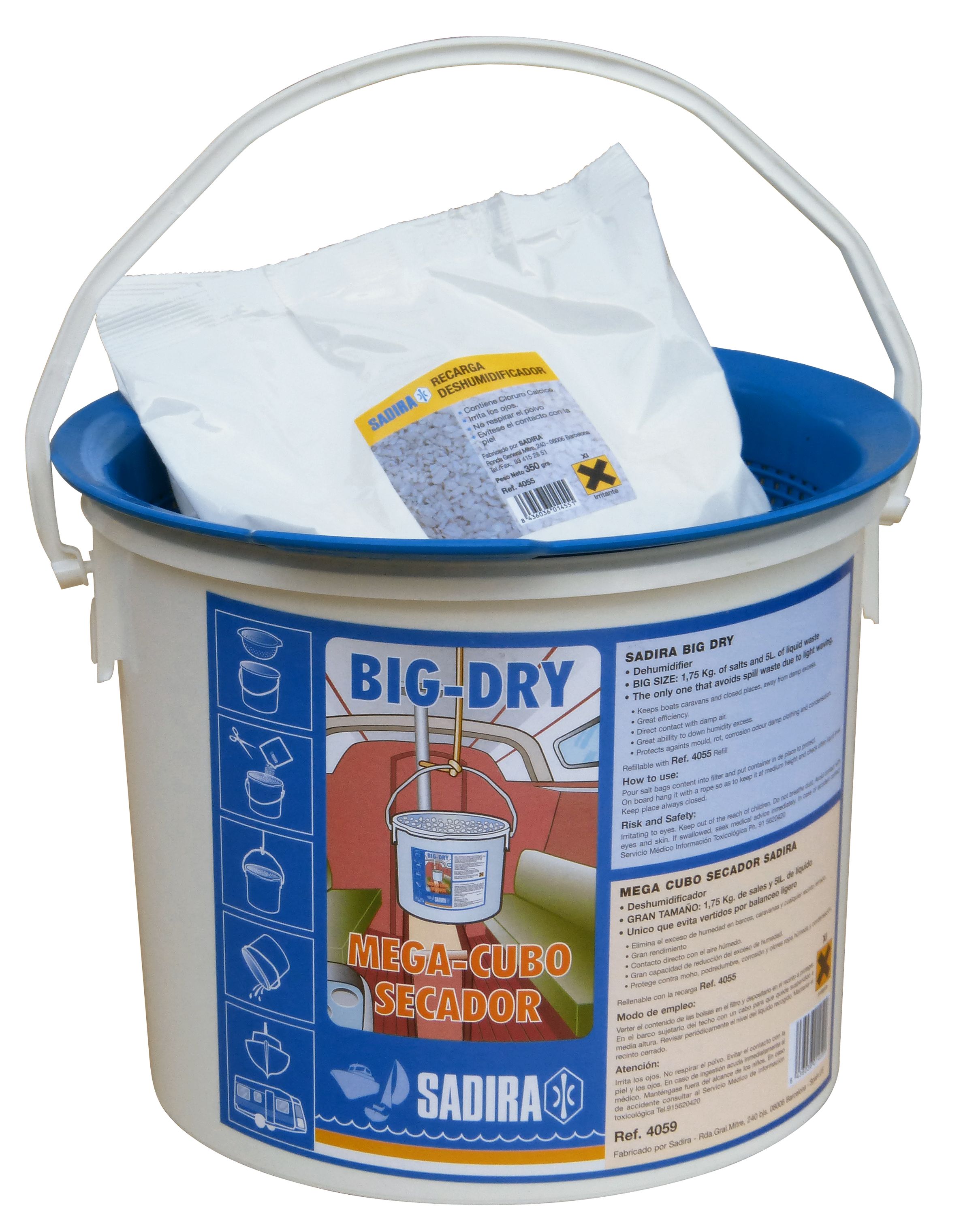 SADIRA - Odvlhčovač, sušiareň 5 L