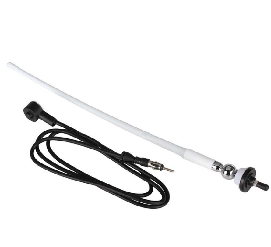BOSS MARINE AM/FM rádio anténa biela - 40 cm