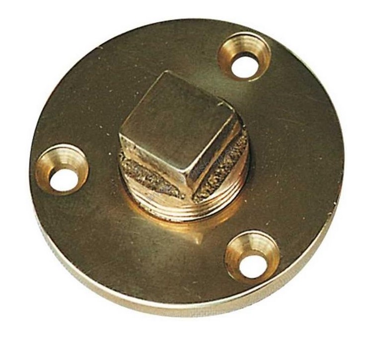 Vypúšťací otvor so zátkou mosadzný 26 mm