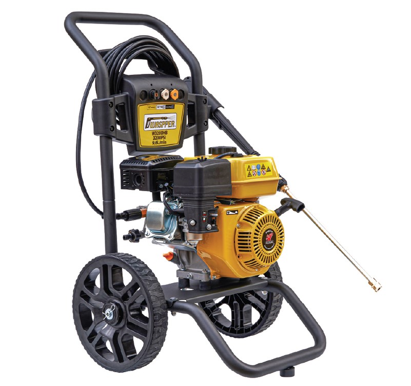 Waspper W3200HB benzínový vysokotlakový čistič, Peggas, 7.0 HP, 220 bar / 3.200 PSI